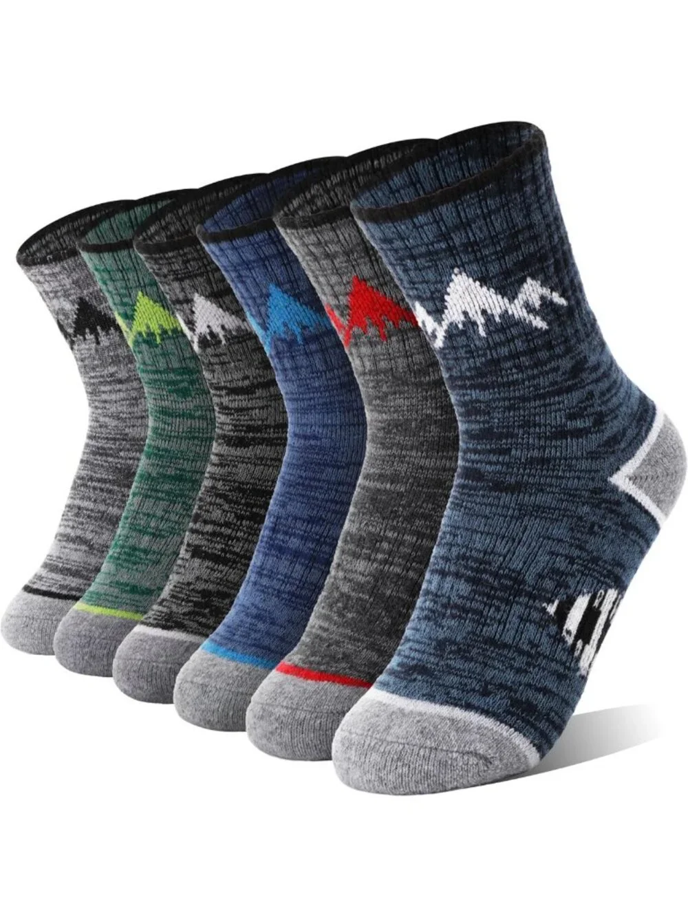 Cozy Merino Wool Hiking Crew Socks for Kids | Boys & Girls Athletic Comfort